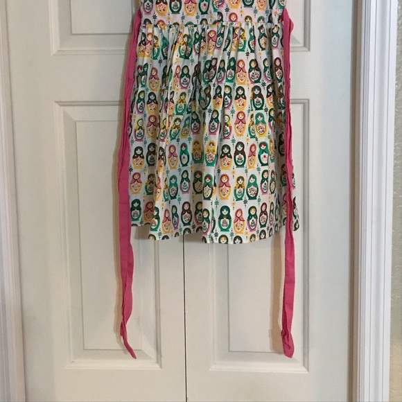 Girls Tatyana Taty Matryoshka nesting dolls dress retro vintage mom and me - Picture 6 of 7